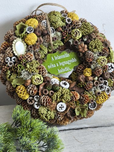 A lelassulás néha legnagyobb haladás ajtódísz