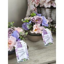 Anyák napjára bögrés lila