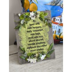 Az apa igazi horgony fali