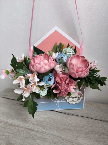 Ballagó boríték magnólia