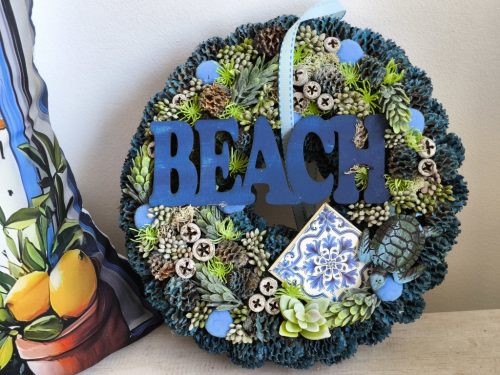 Beach tekis ajtődísz