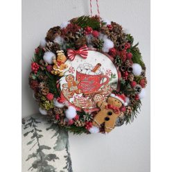 Christmas ajtódísz