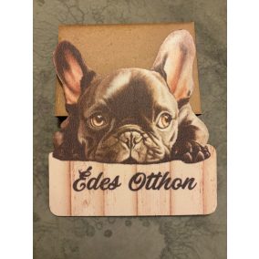 Édes otthon fa tábla