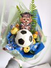Focis csokis ballagó csokor 