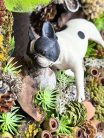 Francia bulldog kopogtató