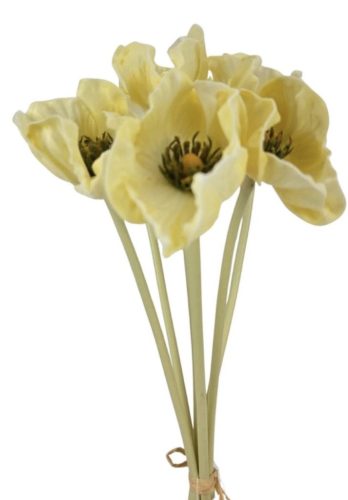 Gumi málvirág krém sárga