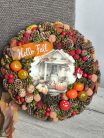 Hello fall ajtódísz