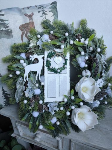 Hófedte nagy ajtódísz