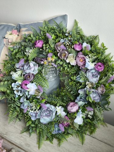 Home sweet home ajtódísz