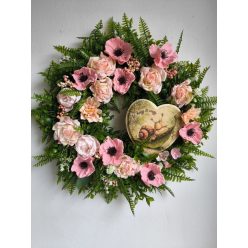 Jó hogy itt vagy ajtódísz