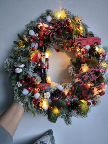 Katonás ajtódísz nagy