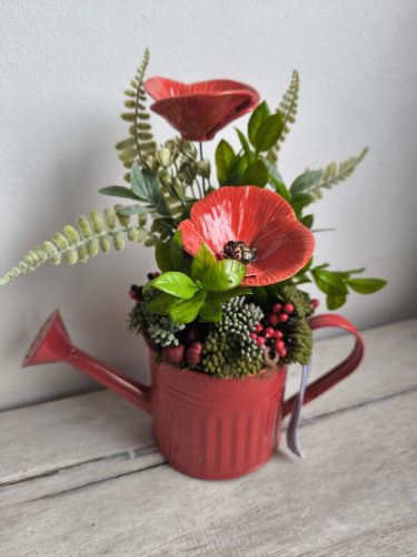 Kerámia pipacs tál