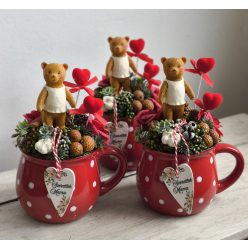 Bögrés maci szeretlek mama