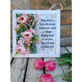 Megcélozni a legszebb álmot fali