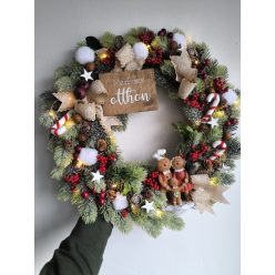 Mézédes családi ajtódísz