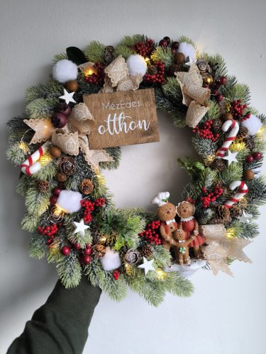 Mézédes családi ajtódísz