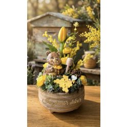 Mézes mackó asztali