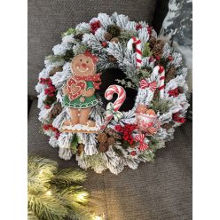 Mézilány ajtódísz