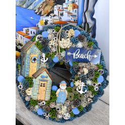 Öreg halász ajtódísz