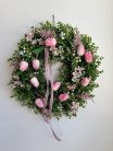 Óriás tulipános ajtódísz
