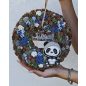 Őszi panda ajtódísz
