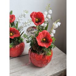 Szeretlek Anya piros