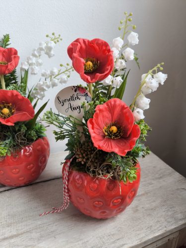 Szeretlek Anya piros