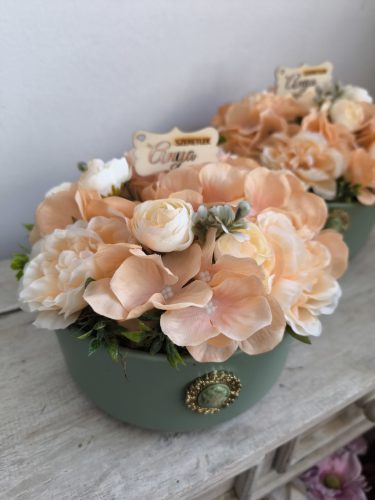 Szeretlek Anya barack tál