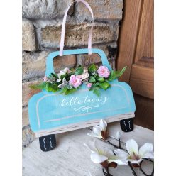 Tavasz autós ajtódísz