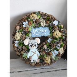 Tudor hazatért ajtódísz