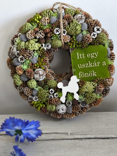 Uszkár a főnök ajtódísz