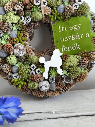 Uszkár a főnök ajtódísz