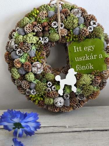 Uszkár a főnök ajtódísz
