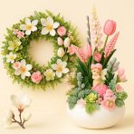 Tavaszi dekorációk