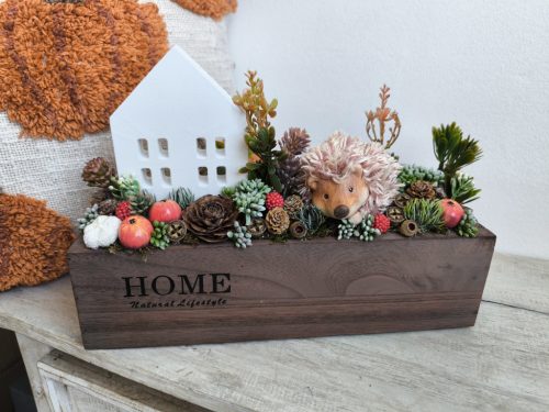 Házikós süni asztali